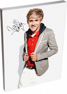 Niall Horan One Direction Autograph Canvas Art Wall Hanging See Offers
