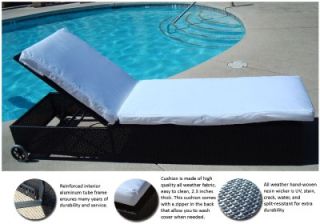 Patio Pool Outdoor Lounge Chaise Chair Lounger Cushion