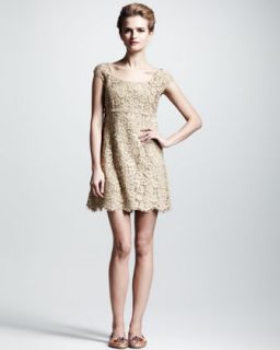 Dolce & Gabbana Long Sleeve Lace Dress   