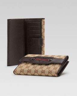 gucci dressage continental wallet $ 470