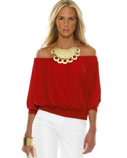 Michael Kors Gathered Top   