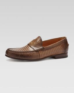 N1XTX Gucci Uden Lizard College Moccasin