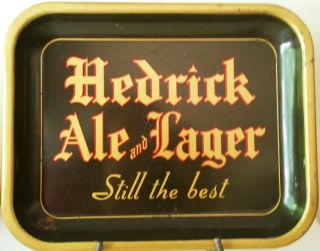 Hedrick Ale Lager Beer Tray Hedrick Brewing Company