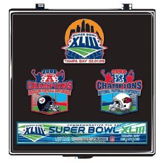 Super Bowl XLIII Steelers vs. Cardinals Dueling Pin Set