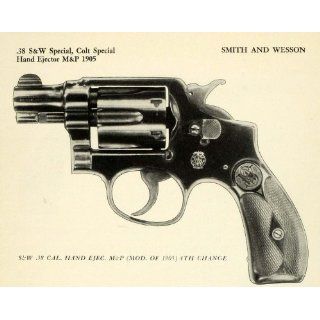 1948 Print 1905 .38 Smith Wesson Special Colt Revolver