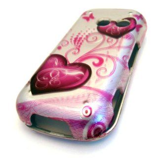 Vn250 Cosmos Silver Heart Valentine Gloss Case Skin Cover