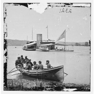 Civil War Reprint James River, Va. Monitor U.S.S. Onondaga