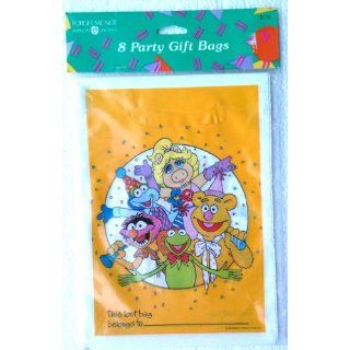Sesame Street MUPPETS Party Favor Treat Loot Bags (8 Count