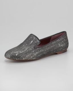 Sperry Top Sider Bluefish Plaid Sequin Slip On   