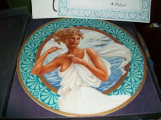 Helen of Troy Oleg Cassini Collection Pickard China Collectors Plate