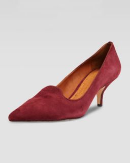 Tom Ford Tie Front Suede Pump   