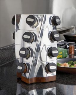 Nambe Twist Spice Rack   