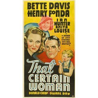 That Certain Woman Poster Movie (20 x 40 Inches   51cm x