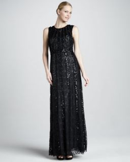  available in black $ 465 00 aidan mattox beaded lace illusion gown