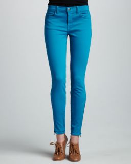 Brand Jeans 622 Azure Side Zip Skinny Jeans   