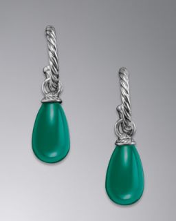 bijoux hoop earrings green onyx $ 475