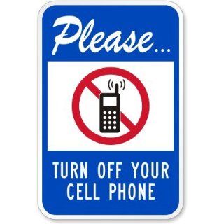 Please Turn Off Your Cell Phone (with no cell phone
