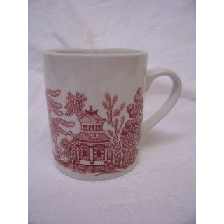 Wessex Collection Pink Willow Mug, Made in England