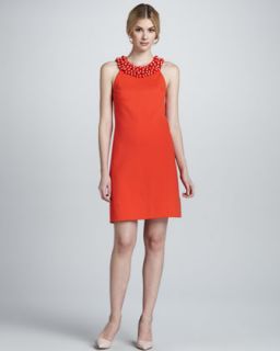  dress available in blood orange $ 585 00 diane von furstenberg ceecee