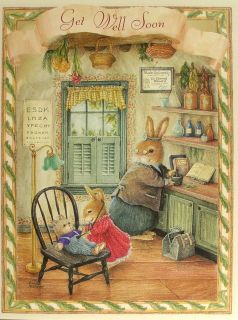 Susan Wheeler Holly Pond Hill Bunny Rabbit Doctor Get Well Soon