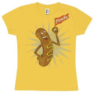 Frenchs Mustard   Hot Dog Ladies T Shirt   X Large