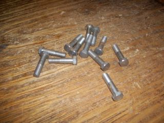 Excelsior Henderson NOS Nickle Plated Bolts