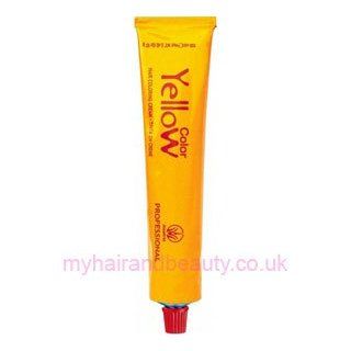 Yellow Hair Coloring Cream 3.42 (9.3 VERY LIGHT GOLDEN