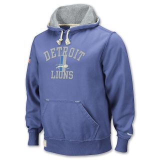 Reebok Detroit Lions 2010 Vintage Mens NFL Hooded Fleece