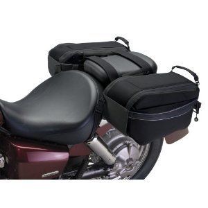 Classic Accessories Motogear 73707 Motorcycle Saddle Bags Black New