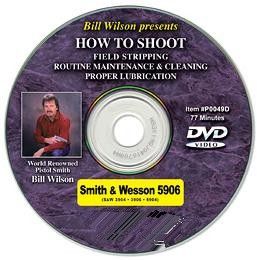 Smith Wesson 5906 Shoot Clean Maintain Gunsmith DVD
