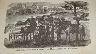 1882 Jesse James Gang Railroad Train Robbers Old West Civil War