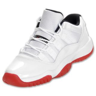 Jordan Retro 11 Low Kids Basketball Shoes White