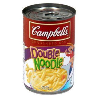 Campbells Double Noodle Chicken Broth, 11 oz cans, 24 ct 
