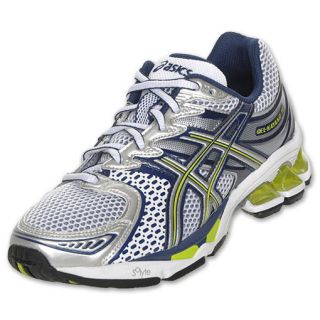 Asics GEL Kayano 16 Kids Running Shoe White/Silver