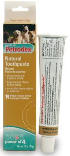 Sentry HC Petrodex Natural Toothpaste Dogs Peanut Flavor (2.5 oz)