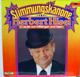 HERBERT HISEL stimmungskanone LP VG 2459 185 Vinyl 1979 Record