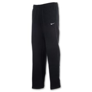 Nike Classic Fleece Open Hem Mens Pants Black