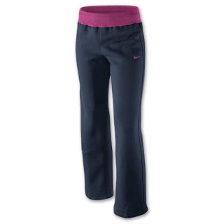 Nike Score Fleece Youth Pants Navy/Purple