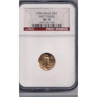 2006 $5 GOLD EAGLE NGC MS70 FIRST STRIKES PERFECT REGISTRY
