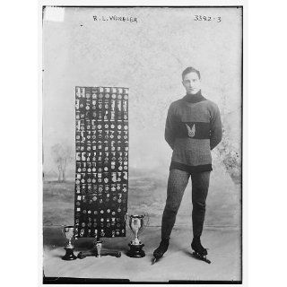 R.L. Wheeler,ice skating champ with medals,trophies Home