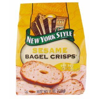 New York Style, Bagel Crsp Sesame, 6 OZ (Pack of 12