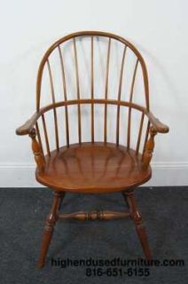 STICKLEY Cherry Valley Bow Back Windsor Arm Chair