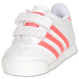 adidas Samoa Toddler Casual Shoes White/Turbo