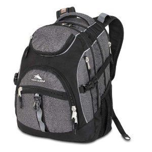 High Sierra Access Backpack Black Armor F328
