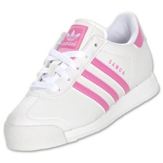 adidas Samoa Preschool Casual Shoes White/Pink