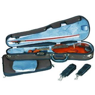 Concord Deluxe Shaped Violin Case w/ Detachable full size