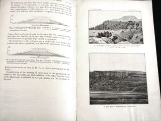 Montana Highwood Mountains Geology Pirsson 1905 1st Ed
