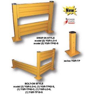   In Style 2 Brackets Included Per Rail 15 x 48 Yellow   