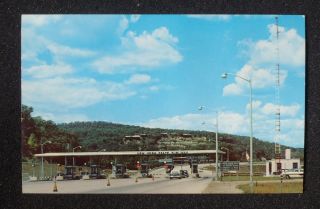  York Thruway Toll Booth Motel on the Mountain Old Cars Hillburn NY PC