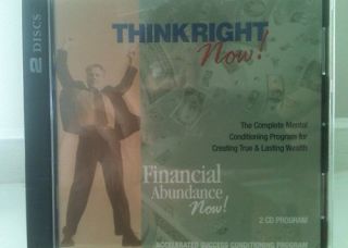 Think Right Now Financial Abundance Now 2 CD Program Mike Brescia